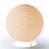 Round LED Japanese Style Lantern Rice Paper Desk Lamp - Thumbnail 3