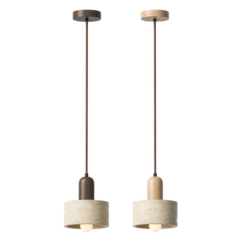 Contemporary Retro Round Pendant Lamp - Image 3