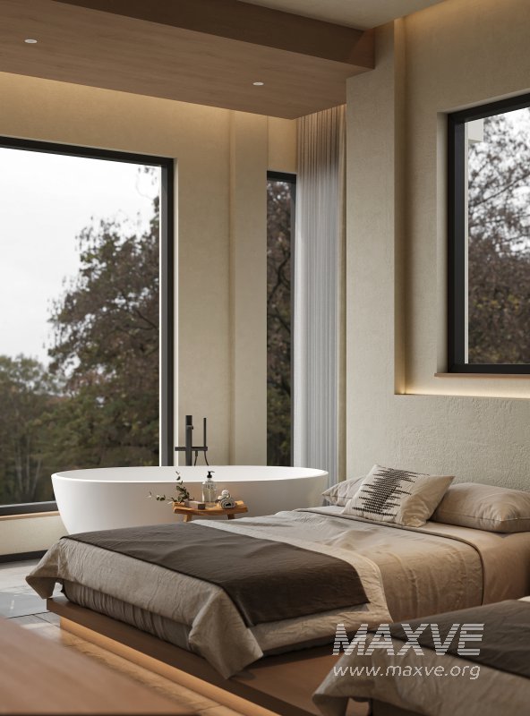 hotel bedroom - Image 3