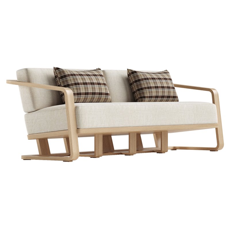 Sonoma Outdoor Teak Sofa - Image 5