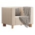 Armchair Hermes Velvet Light - Thumbnail 1