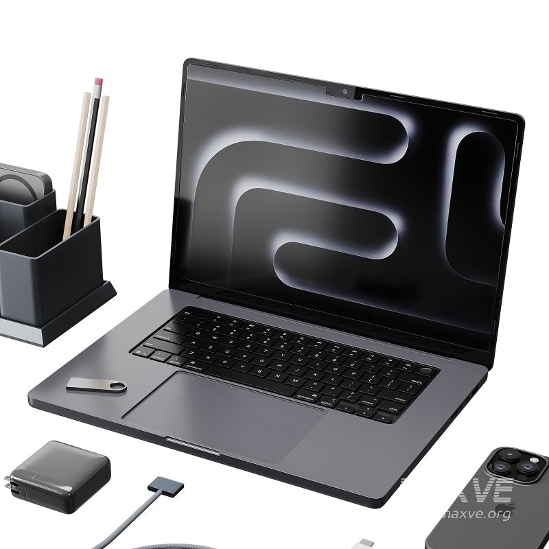 Set of Apple equipment 01 - Image 4