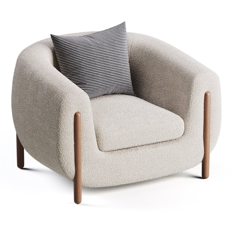 Lyla Chair Kerbey Ivory - Image 7