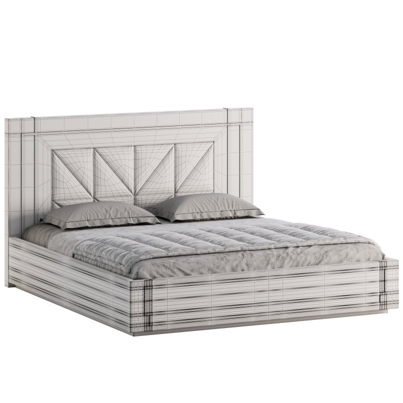 Timber Diamond Bed - Image 9