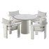 Tahana Outdoor Dining Armchair and Basil Table By Fourhands - Thumbnail 6