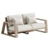 Canyon Outdoor Teak Sofa - Thumbnail 5