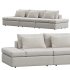 Dream Square Arm Adjustable Sofa - Thumbnail 4