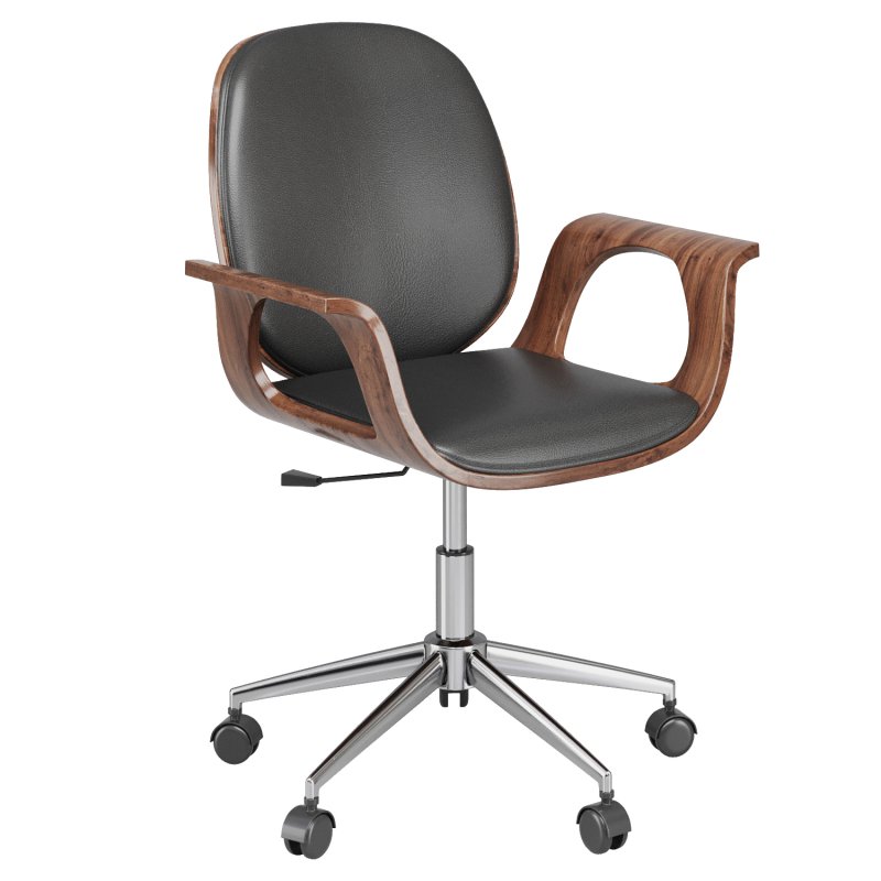 Office Chair Patron Walnut - Image 2