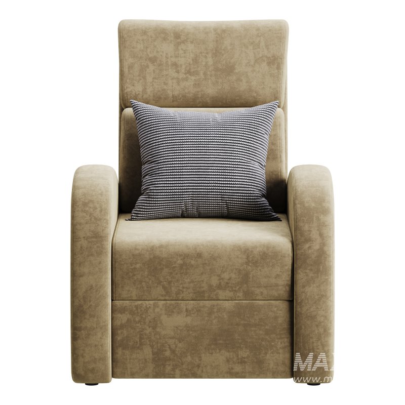 Armchair Seymar Fabric Velutto 01 - Image 4