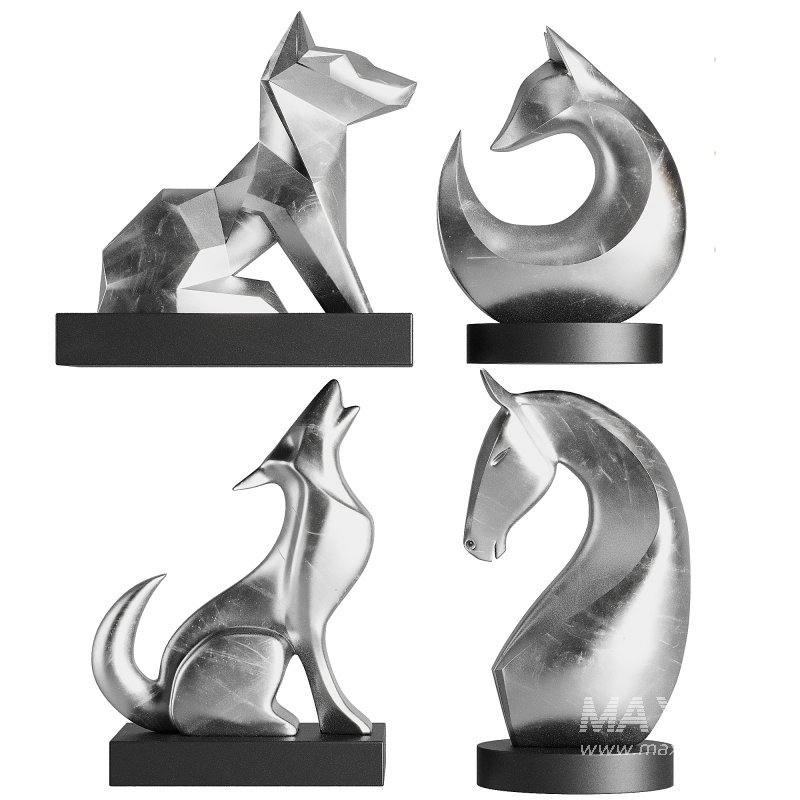 Animal Sculpture Set1 - Image 7