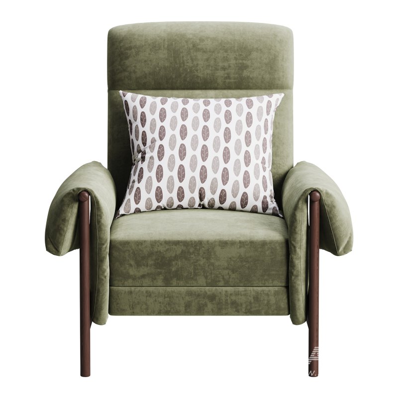 Dean Performance Fabric Recliner Armchair - Image 3