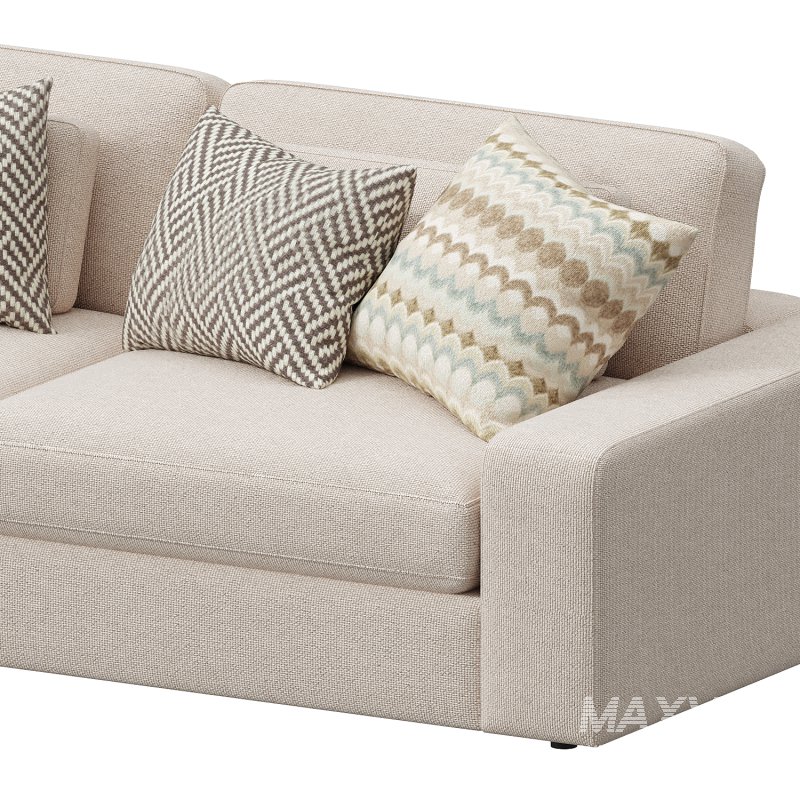 Four Hands Bloor Loveseat by Perigold - Image 6