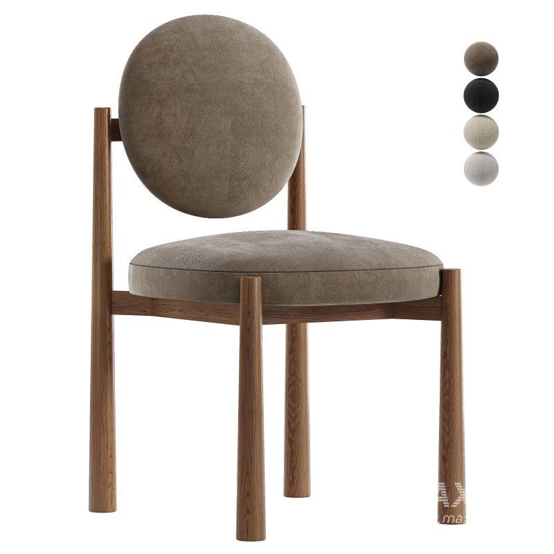 Truett Dining Chair Ivory Basketweave-luluandgeorgia - Image 1