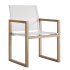 Hayman Teak and Aluminum Dining Chair and Table-Harbour - Thumbnail 2