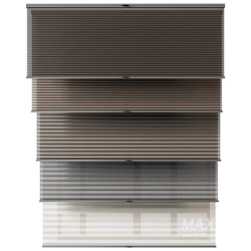 Roman pleated blinds - Image 1
