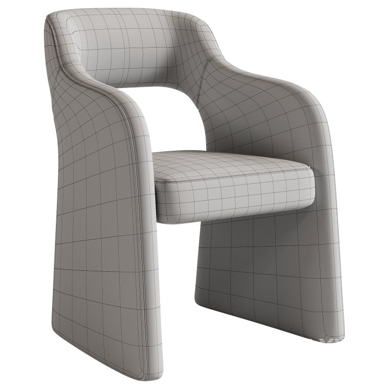 Fintan Boucle Dining Chair - Image 1