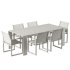 Hayman Teak and Aluminum Dining Chair and Table-Harbour - Thumbnail 7
