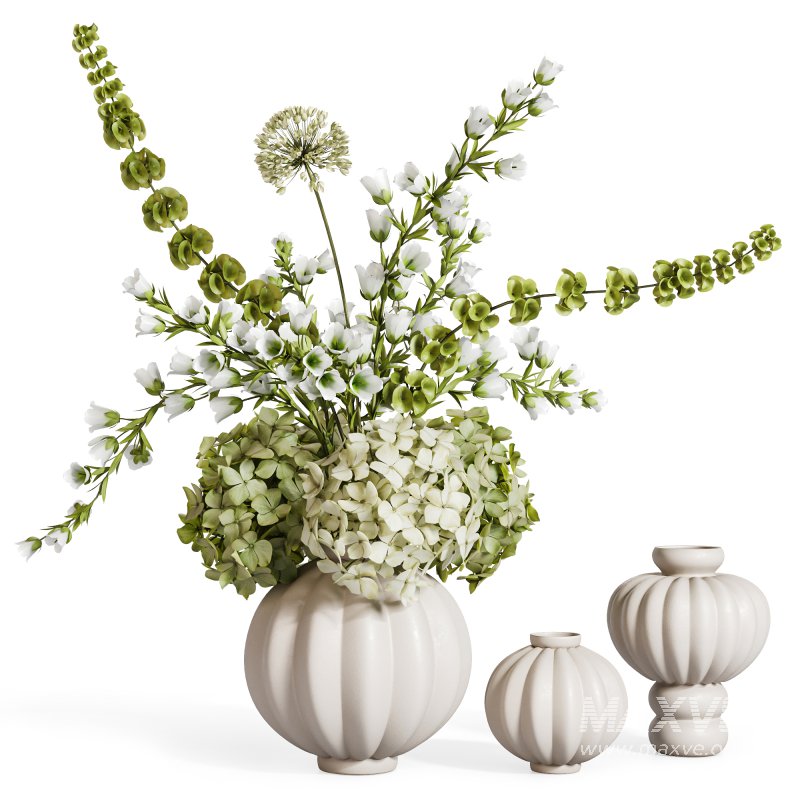 Botanical Trio Vase Set - Image 1