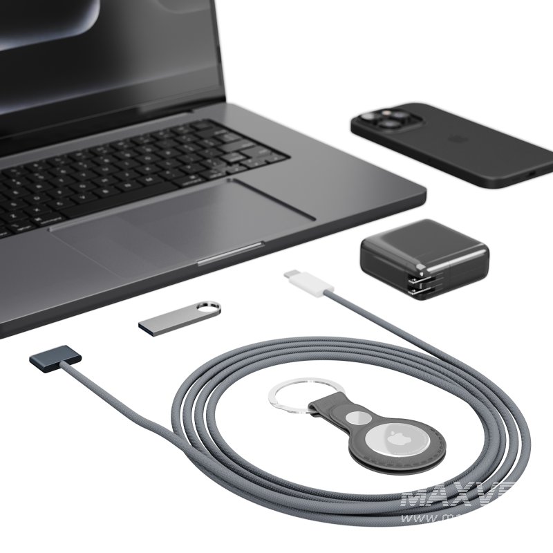 Set of Apple equipment 01 - Image 7