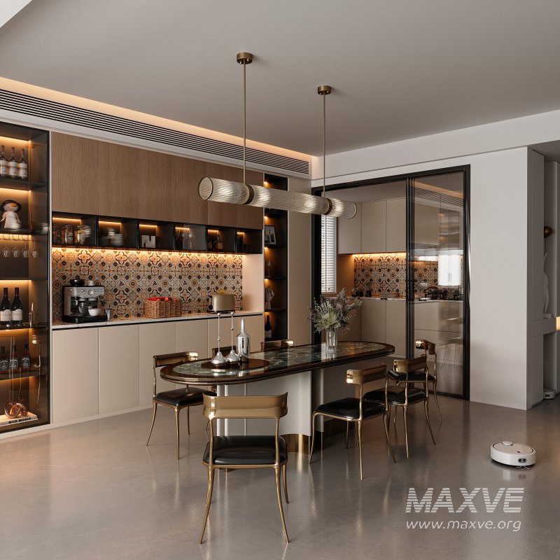 Modern dining room - Image 1