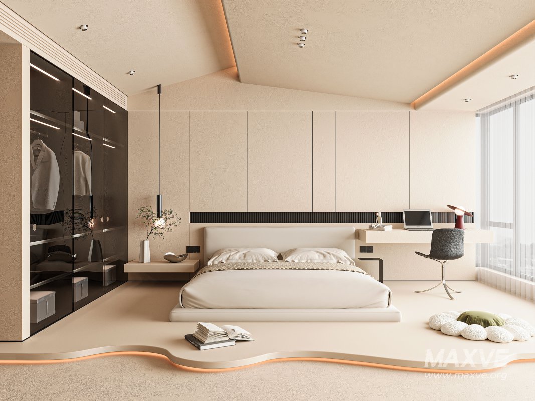 Modern bedroom - Image 1
