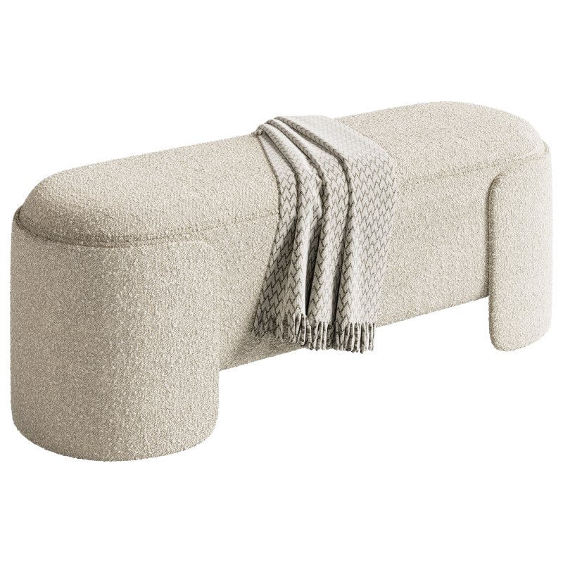 Banquette Taks boucle cappuccino - Image 2