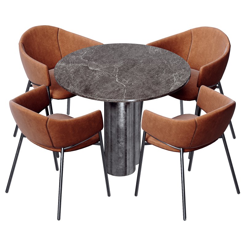 Dining set 05 - Image 2