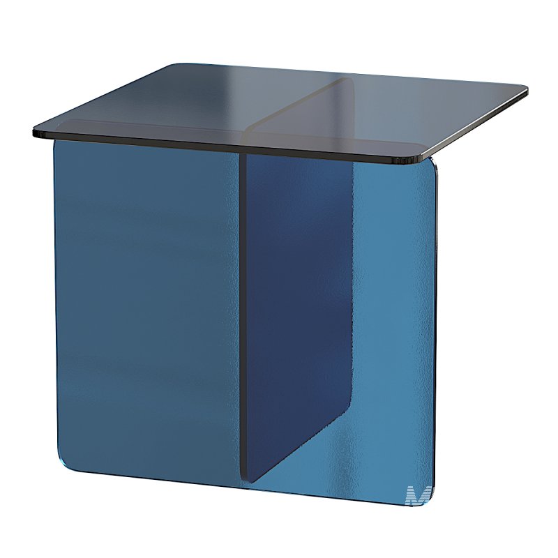 Tempered glass side table - Image 2