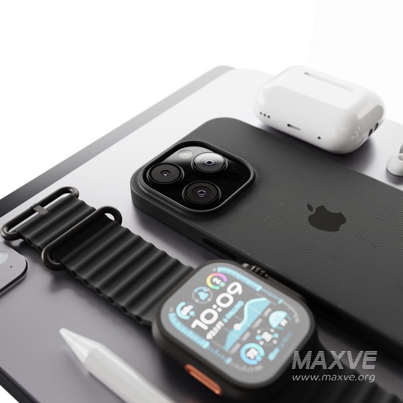 Set of Apple equipment 02 - Image 4