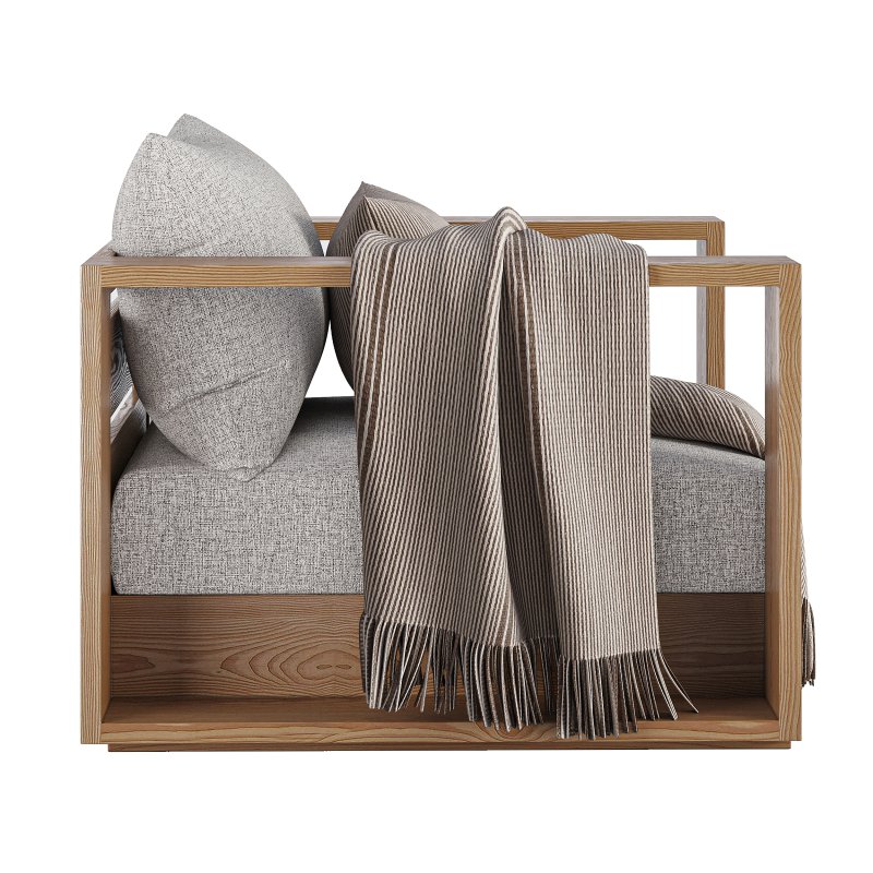 Hayman Teak Swivel Lounge Chair-Harbour - Image 6