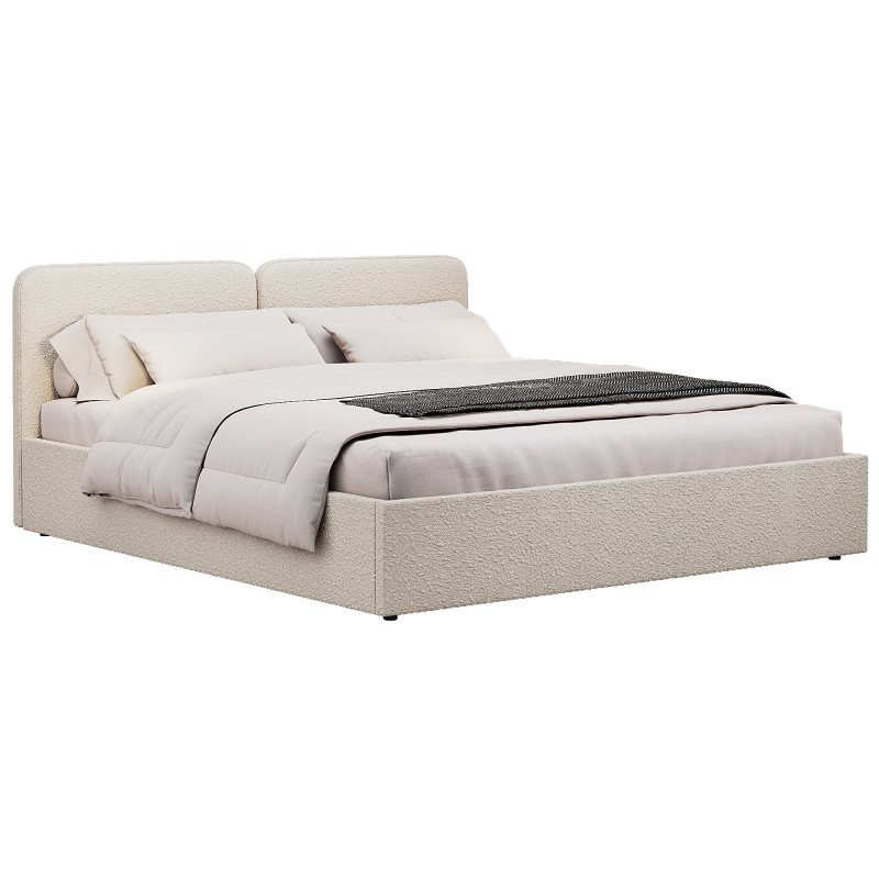 Vilena 180 Velvet Bed By divan ru - Image 5