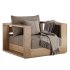 Hayman Teak Swivel Lounge Chair-Harbour - Thumbnail 2