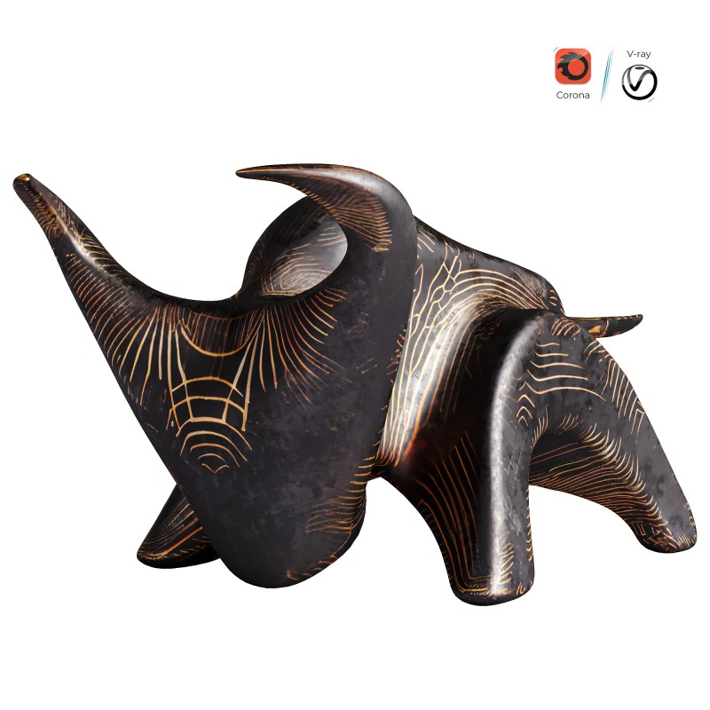 Sculpture_Bull - Image 1