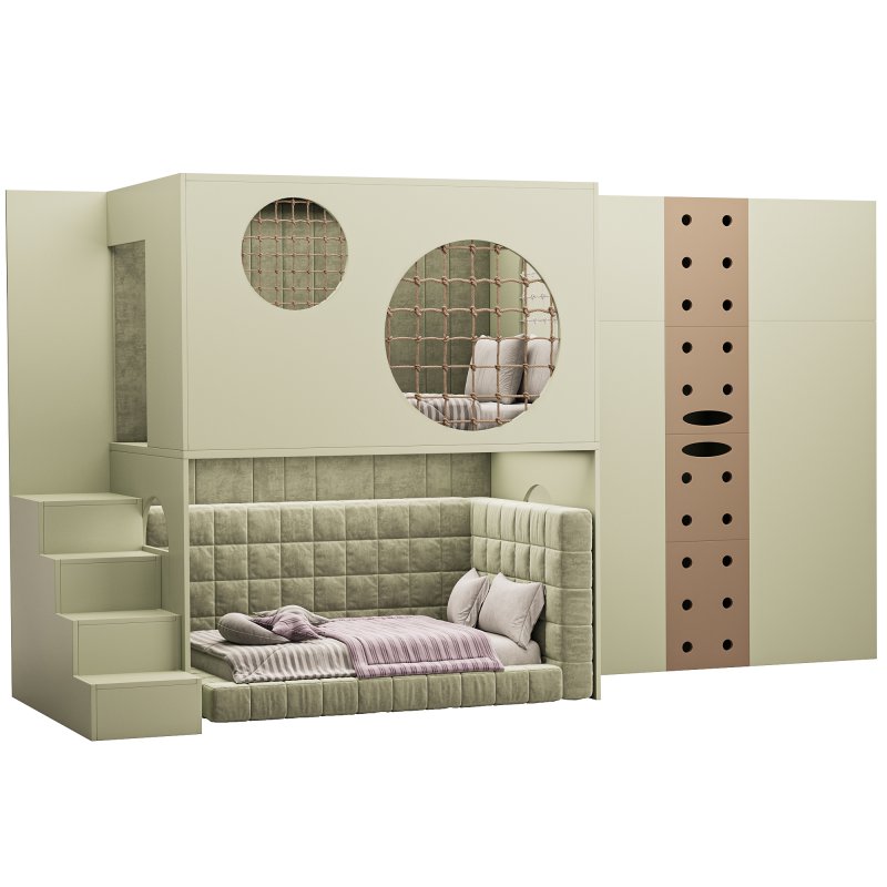Childrens bunk bed 30 - Image 3