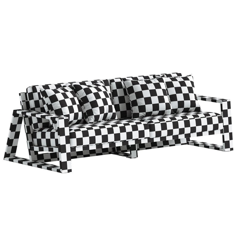 Canyon Outdoor Teak Sofa - Image 9