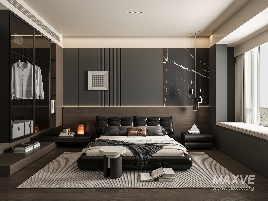 Modern bedroom - Image 1