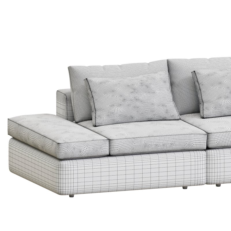 Dream Square Arm Adjustable Sofa - Image 1