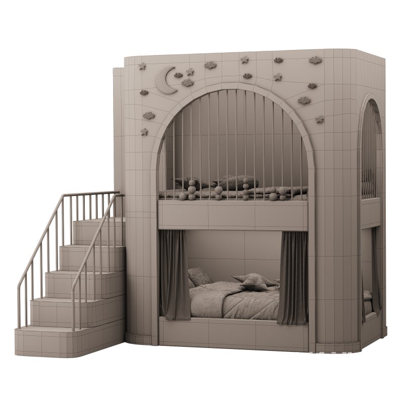 Childrens bunk bed 25 - Image 4