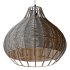 Rattan Pendant Lampshade Wicker Chandelier - Thumbnail 7
