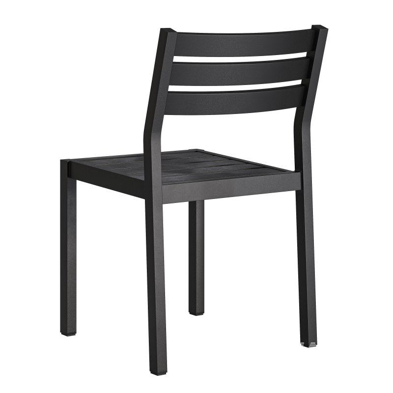 Portside Aluminum Outdoor Stacking Dining Chair-westelm - Image 3
