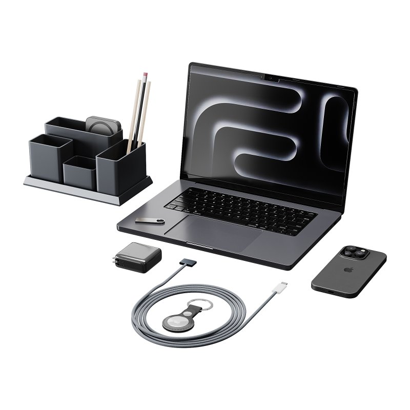 Set of Apple equipment 01 - Image 1