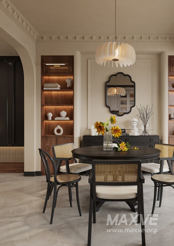 Luxurious living room and dining room kitchen - Image 5