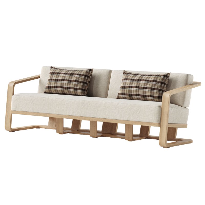 Sonoma Outdoor Teak Sofa - Image 2