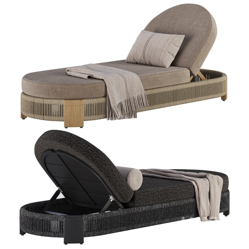 Palm Beach Teak Sun Lounge-Harbour - Image 4