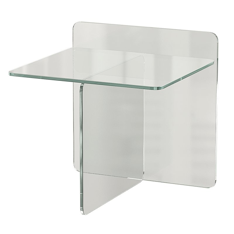 Tempered glass side table - Image 6
