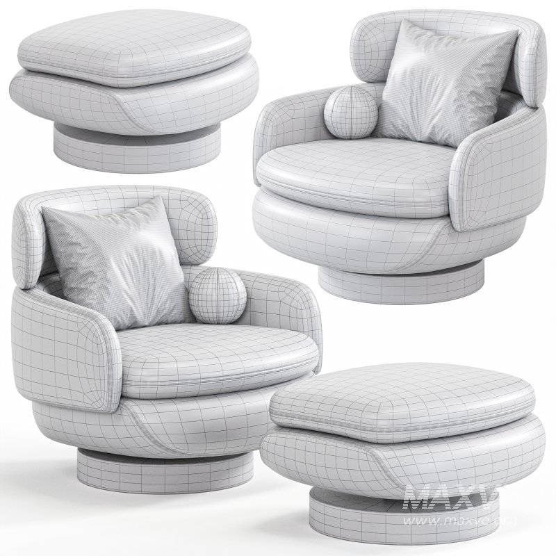 Vivienne Armchair By Minotti - Image 7