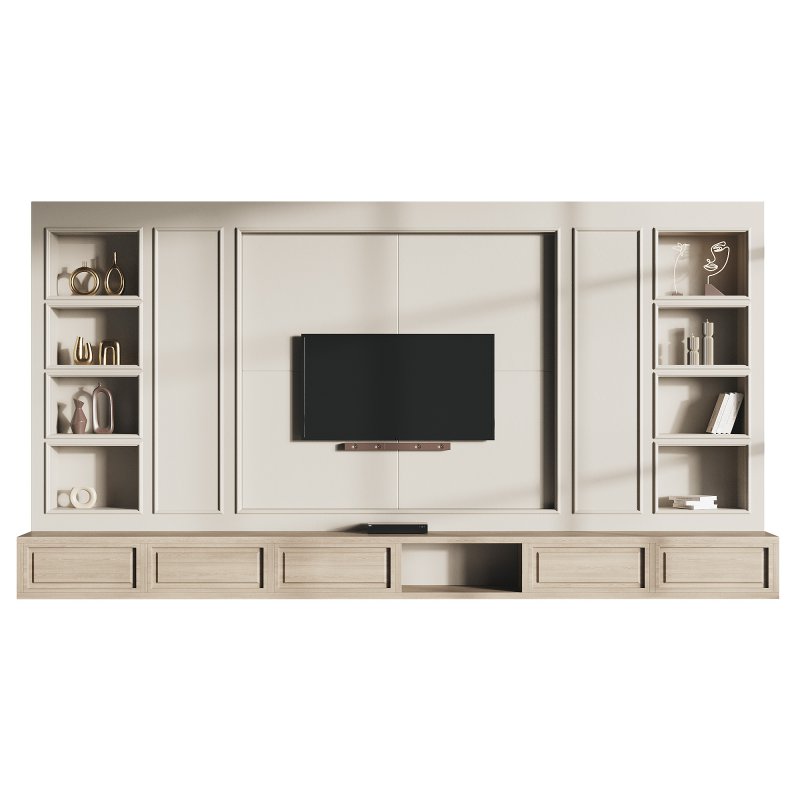 Modern TV Wall 09 - Image 3