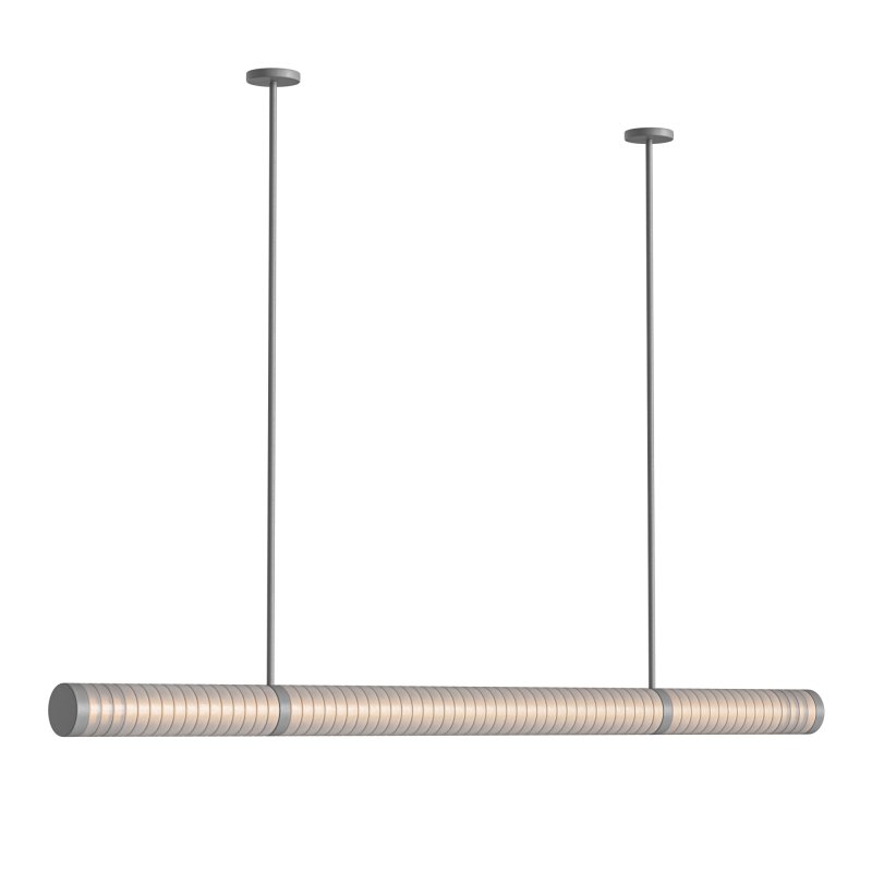 Galet Satin H Chandelier by HOLLY HUNT - Image 3