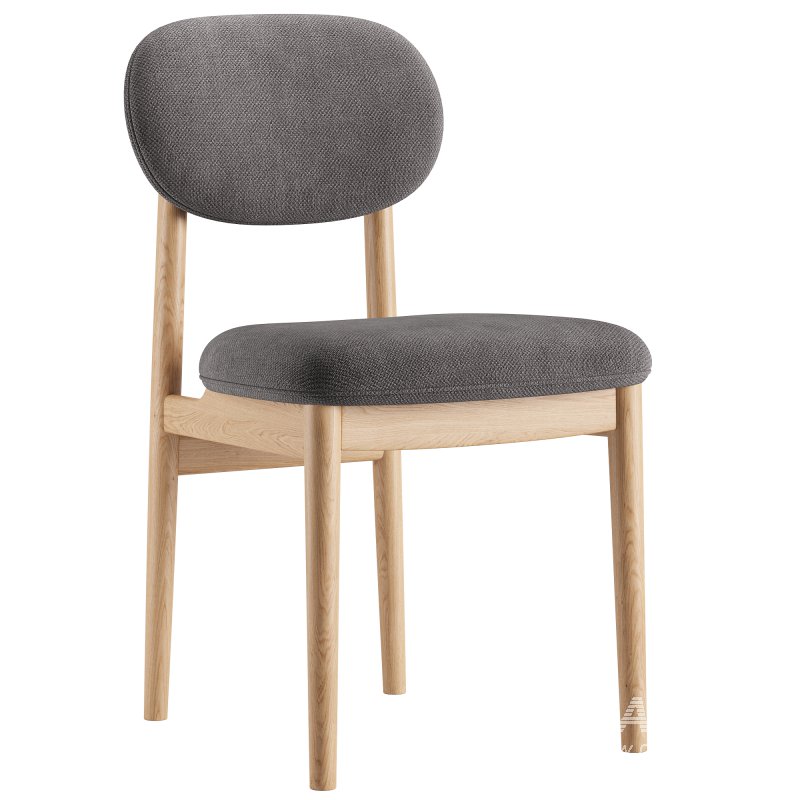 Upholstered Chair Ash - Image 2