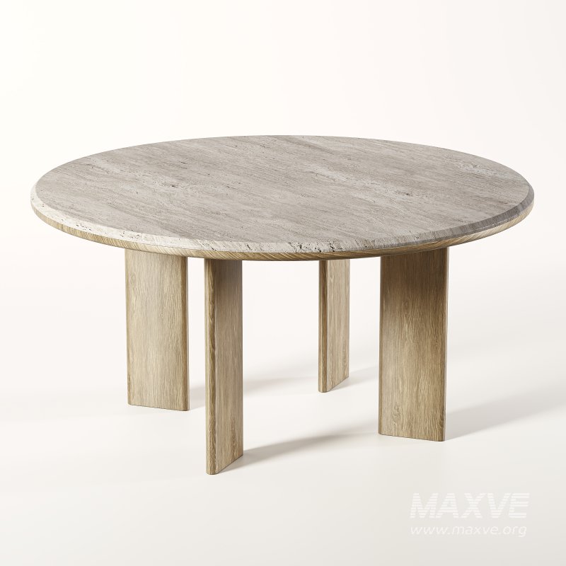 Palm Beach Teak Dining chair and Circel Dining Table - Image 5